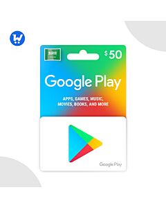 GooglePlay Saudi 50 SAR